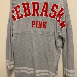 PINK Husker Sweater